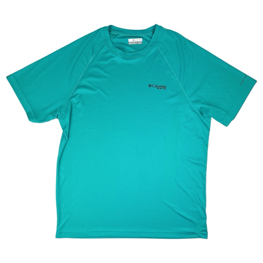 Columbia PFG Omni-Shade Tee Men's Medium Performance Shirt UPF 50 Sun Protection - Picture 2 of 12
